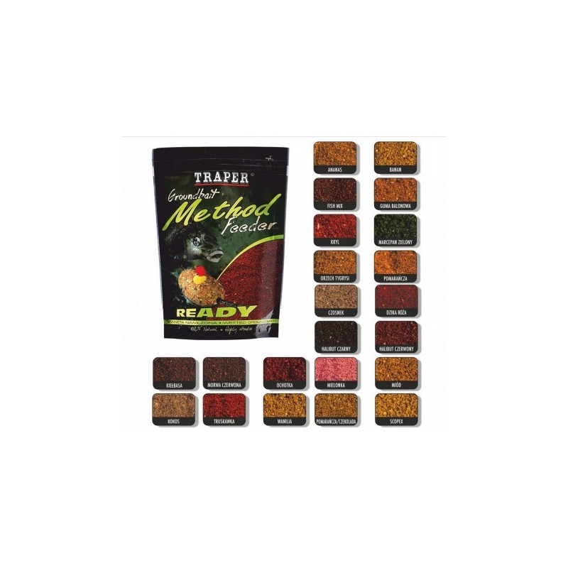 Gotowa Zanęta Traper Method Feeder Ready GUMA BALONOWA 750g 00196