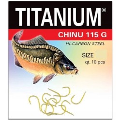 HACZYKI ROBINSON TITANIUM CHINU 10szt ROZM.6 02-P-115G-06