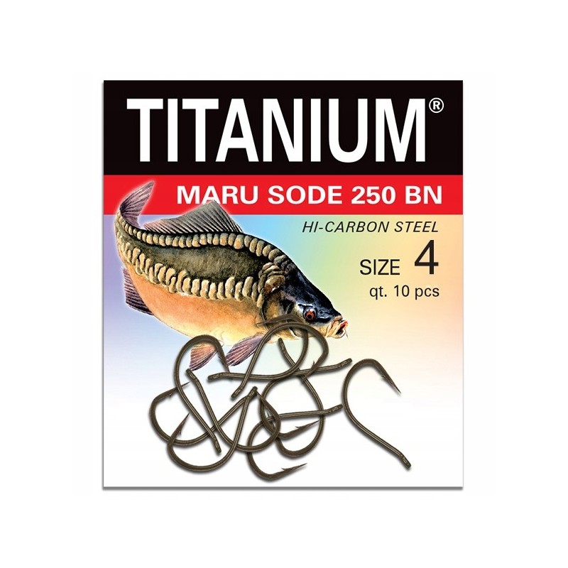 Haczyk Titanium MARU SODE 250BN rozm.6  02-P-250BN-06