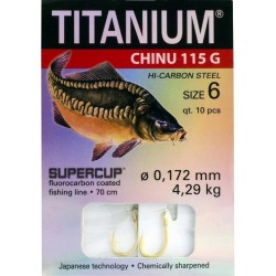 Robinson Gotowe Przypony CHINU r.6 0.17mm 115G
