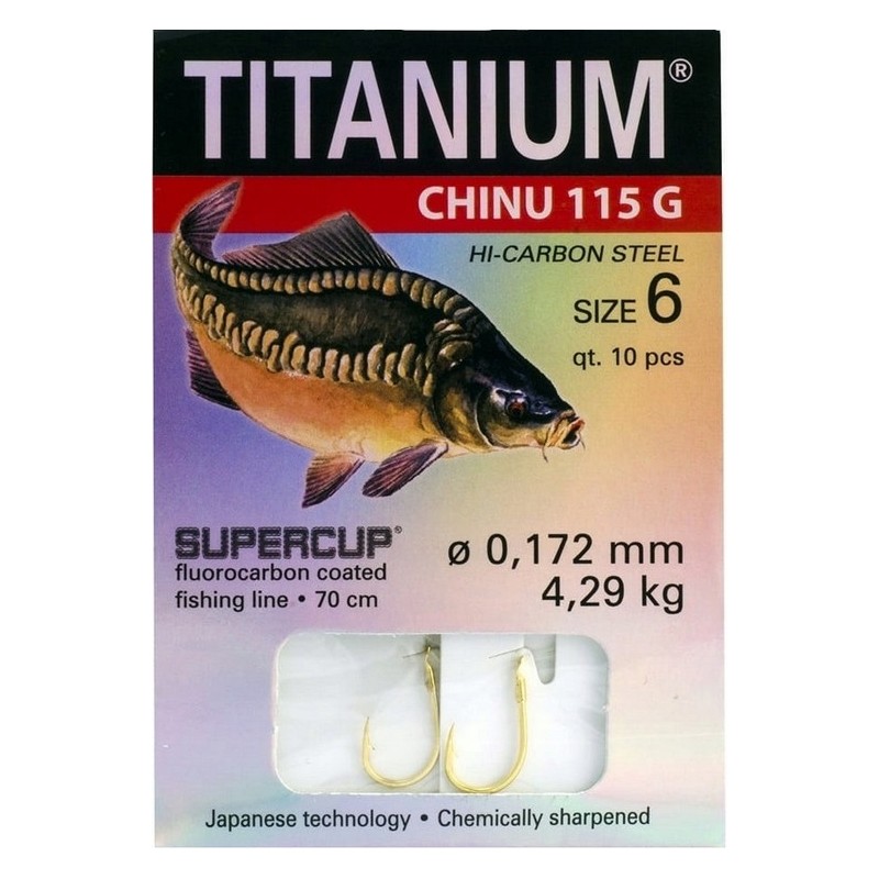 Robinson Gotowe Przypony CHINU r.6 0.17mm 115G