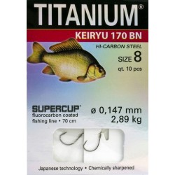 Robinson Gotowe Przypony KEIRYU r.10 0.12mm 170BN
