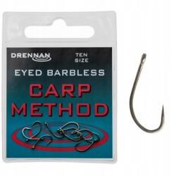 Haczyki Drennan Carp Method Bezzadziorowe Roz. 10 69-024-010