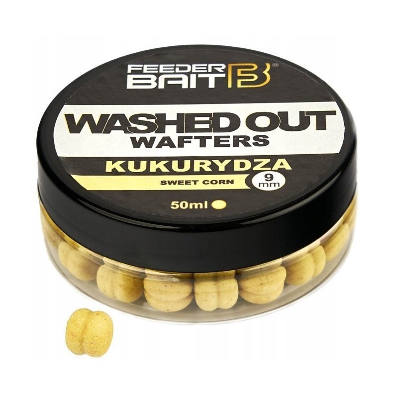 Wafters Feeder Bait Washed Out 9mm 50ml Sweet Corn KUKURYDZA FB33-3