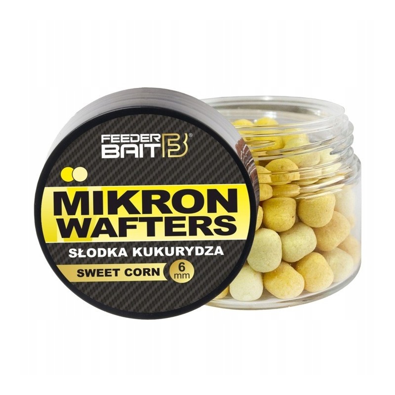 Feeder Bait MIKRON wafters SLODKA KUKURYDZA 6mm FB27-20