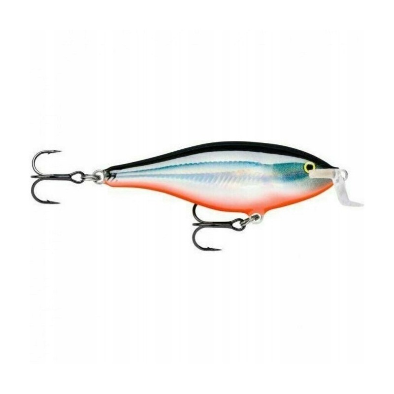 WOBLER RAPALA SHALLOW SHAD RAP 7CM 7G HLWH HOLOGRAPHIC HALLOWEEN 1,2-1,8M