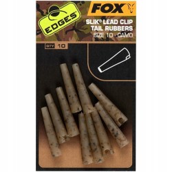 Nasadka Bezpiecznego Klipsa Fox Camo Safety Lead Clip Tail Rubbers Nr10 10x CAC810