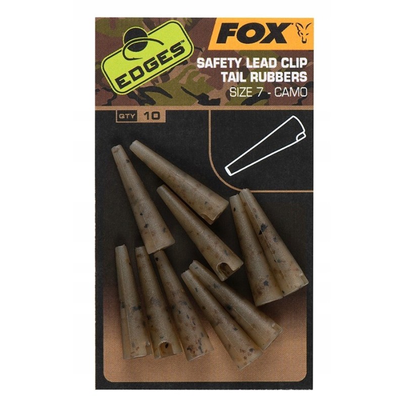 Nasadka Fox Camo Safety Lead Clip Tail Rubbers 7 CAC808