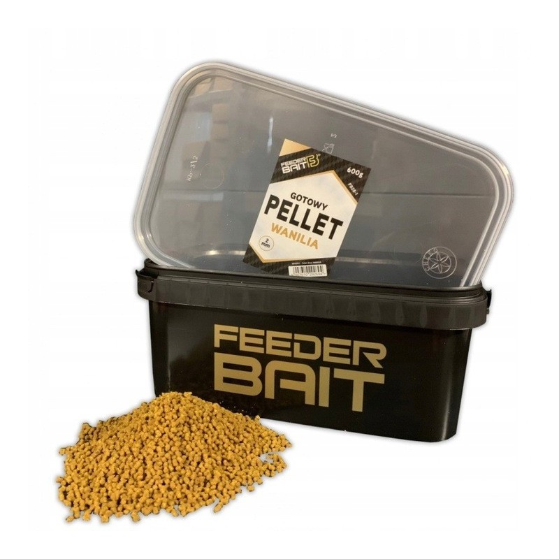 Gotowy Pellet Zanętowy W Wiaderku Method Feeder Bait Wanilia 600g fb28-1