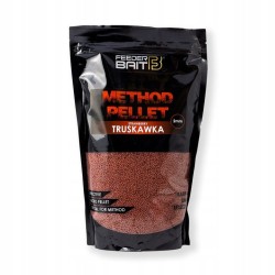 Feeder Bait Method Pellet 2mm Truskawka 800g FB11-12