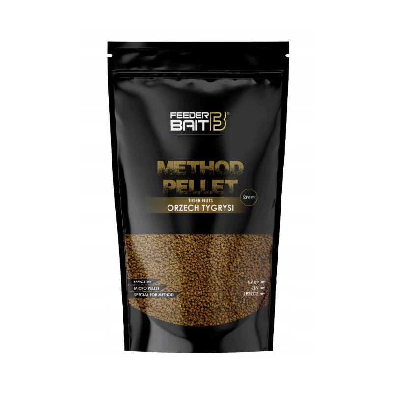 Feeder Bait Method Pellet 2mm ORZECH TYGRYSI 800g FB11-18