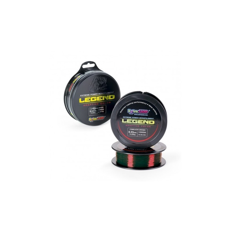ŻYŁKI LEGEND EXTRA CARP CAMELEON BROWN 0,26MM 9,20KG 1000M 30-4124