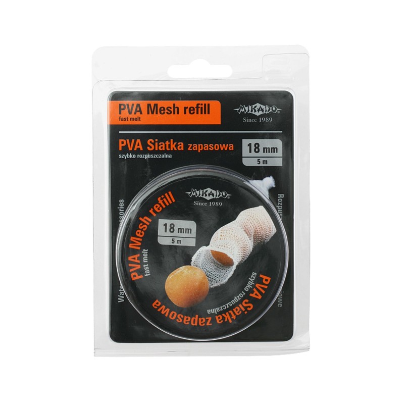 Mikado PVA Siatka Zapasowa 18mm - 5m - Ekstremalnie Wolno Rozp.