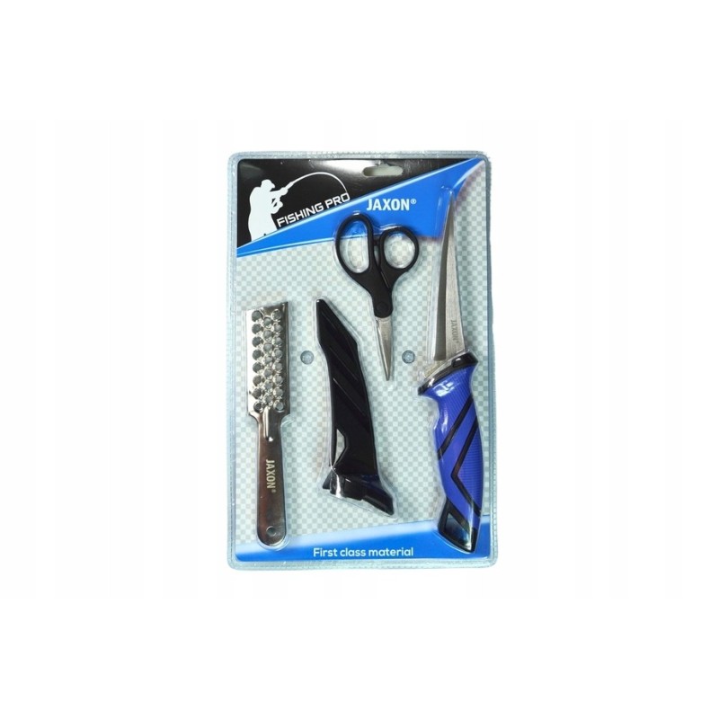 JAXON AJ-NS106X ZESTAW NÓŻ+NOŻYCZKI+SKROBACZKA
