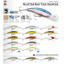 Rapala Scatter Rap Tail Dancer SCRTD09 PD 9cm 3,3-5,7m
