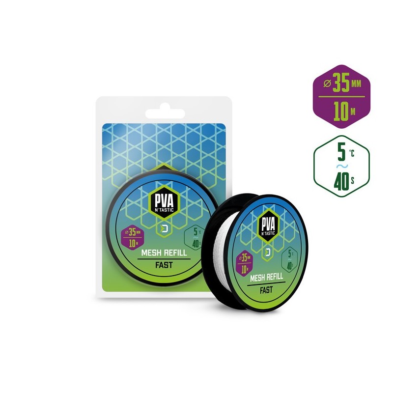 Zapasowa siatka Delphin PVA n'tastic QUICK 10m -35mm 101003067