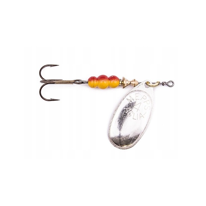 Mepps Obrotówka Aglia Srebrna Silver 4/9G