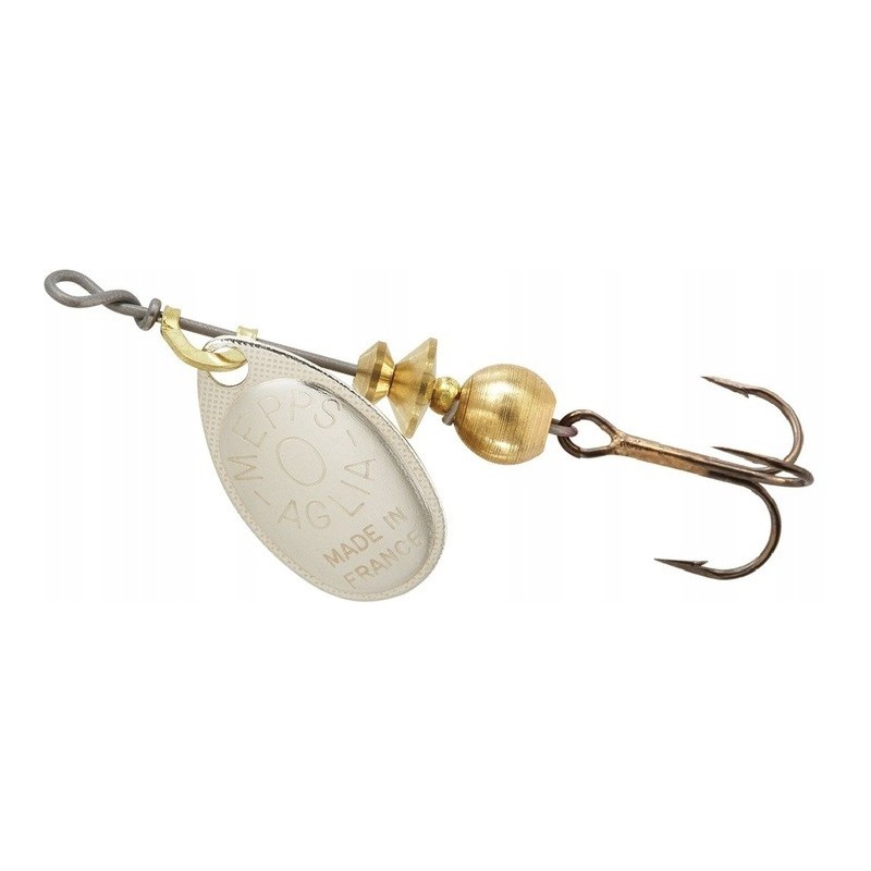 Obrotówka Mepps Aglia SILVER Srebrna roz. 0 WAGA 2,5G