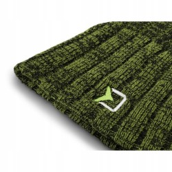 Ciepła Zimowa Czapka Wędkarska Delphin WINTER Zielona 101002916