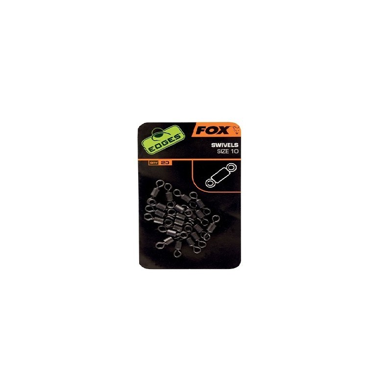 EDGES FOX KRĘTLIKI SWIVELS roz. 10 CAC534