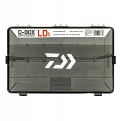 Pudełko Daiwa D-Box LD Smoke 34,4x21,5x9,0cm Na Gumy Przynęty Spinningowe 14312-010