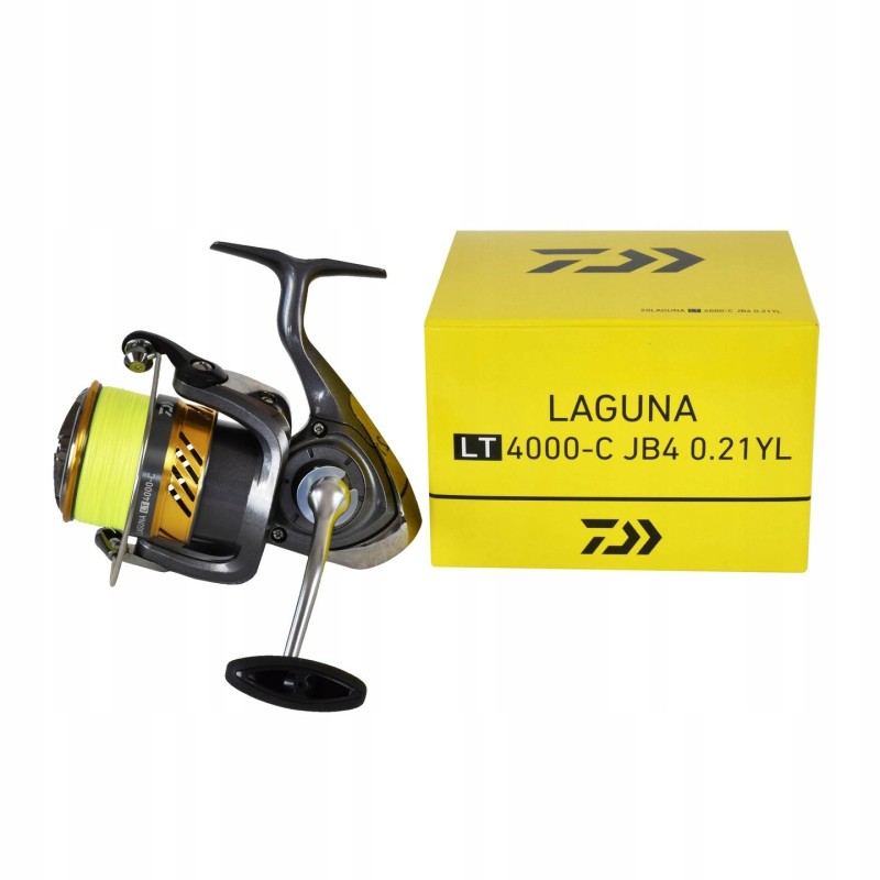 Kołowrotek Daiwa Laguna LT4000-C 3BB/1RB z plecionką JB4 0.21mm 10502-400