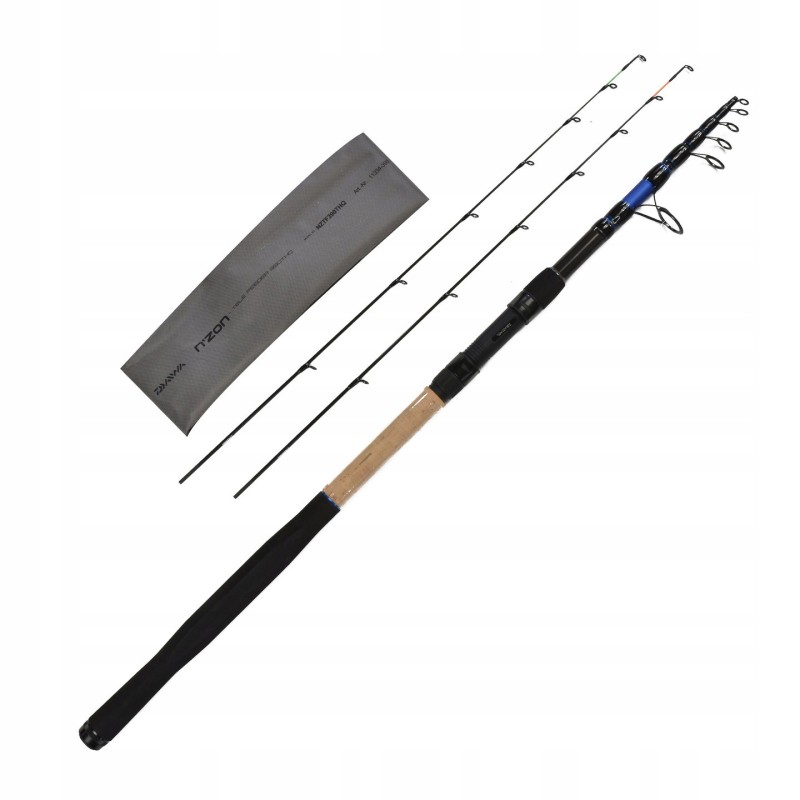 Wędka Daiwa N'zon Tele Feeder 3.60m 0-120g +2 drgające szczytówki 11334-360