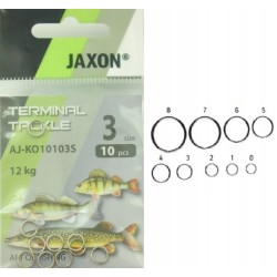 Nr 3 Kółka łącznikowe Jaxon 12kg 10szt. AJ-KO103S