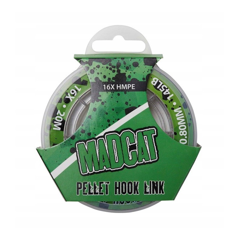 WŁOS DO PELLETU Z PLECIONKI 16x DAM MADCAT 0,65mm 47KG 75927