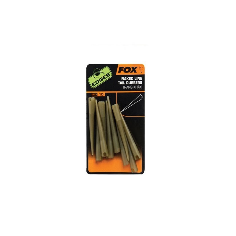 EDGES FOX NAKED LINE TAIL RUBBERS CAC636
