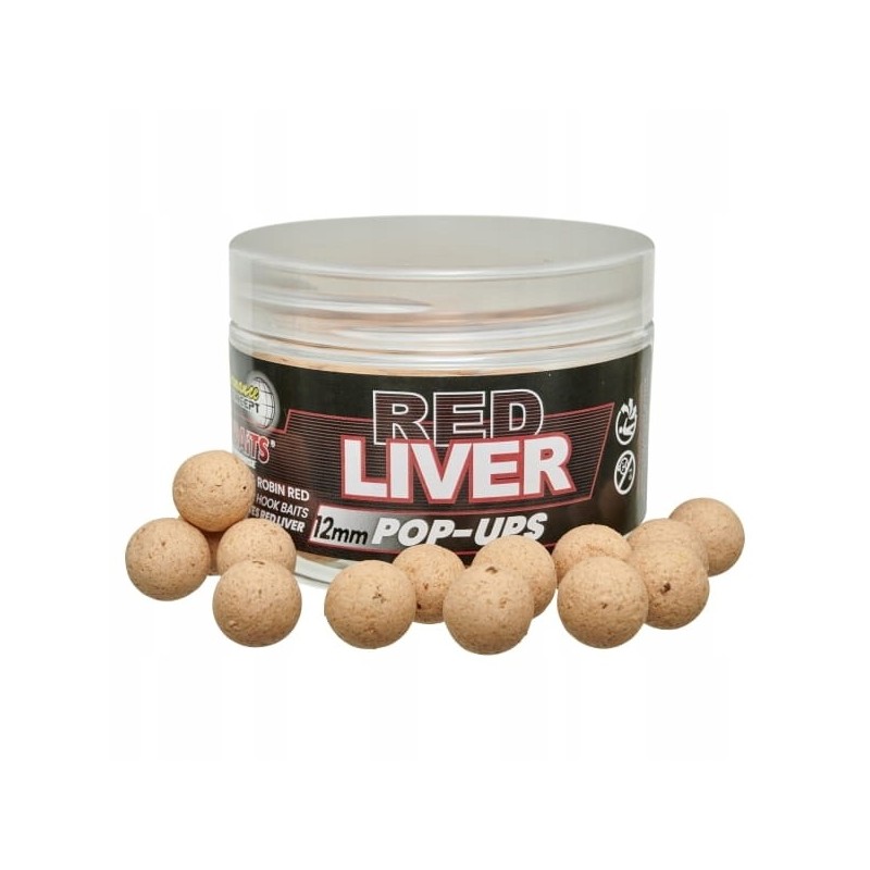 POP UP STARBAITS PC RED LIVER 14MM 50G  82378