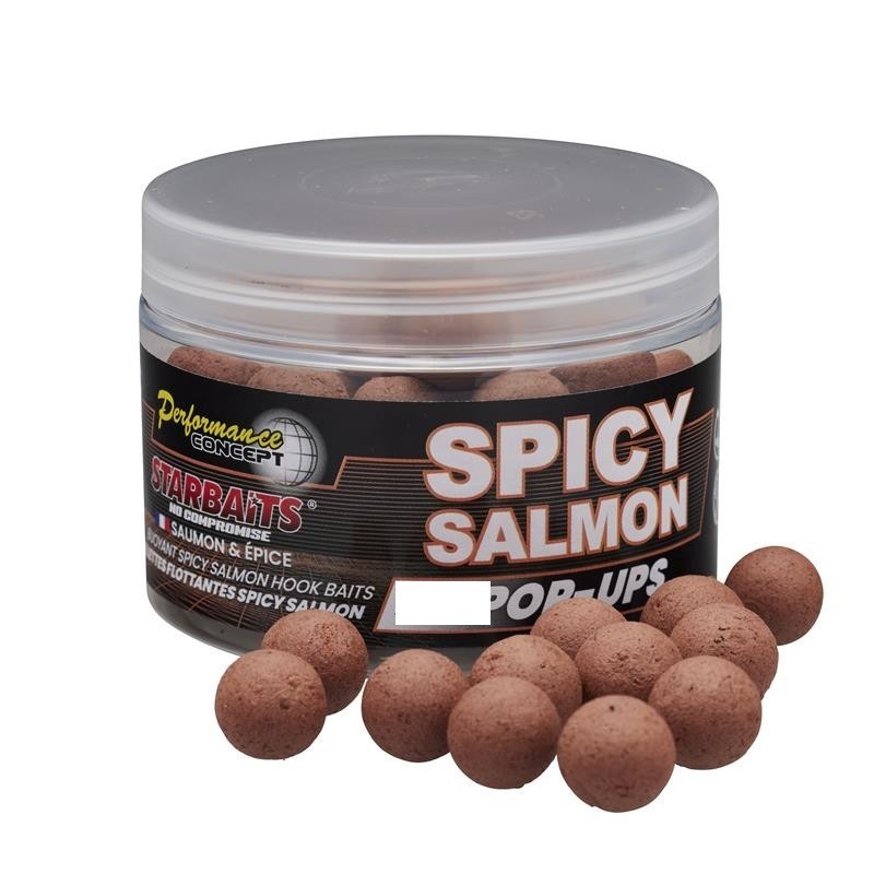 SENSAS STARBAITS KULKI POP-UP 14MM 50G SPICY SALMON 82497