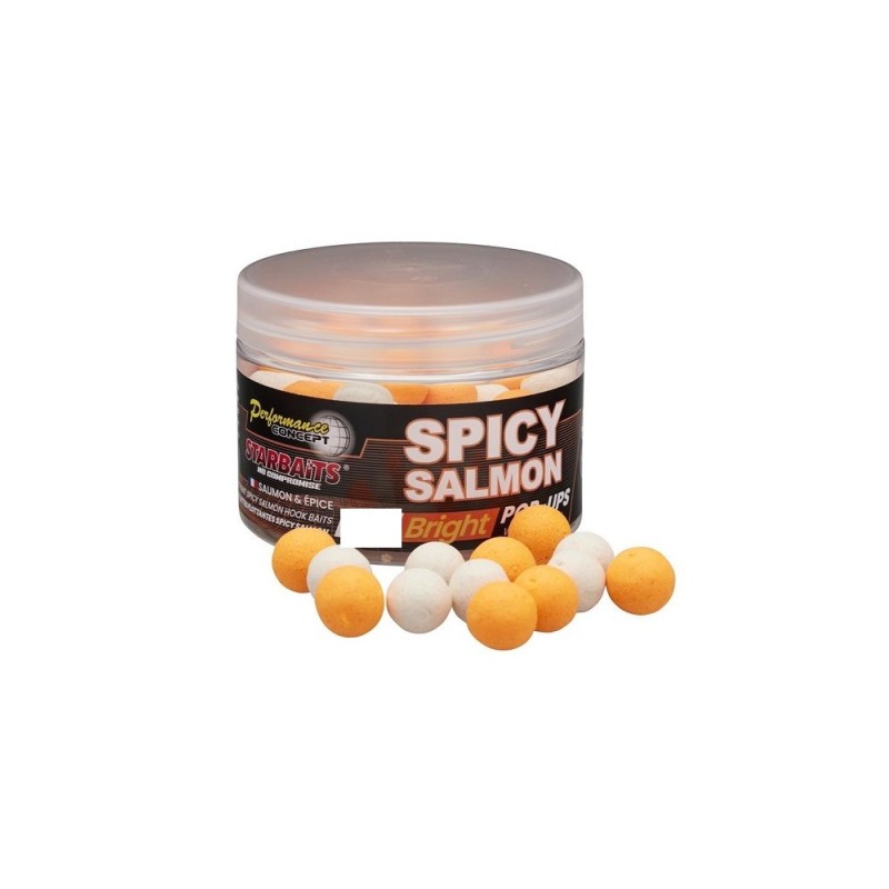 Starbaits Boilies Pop Up Bright Spicy Salmon 50g 14mm 83241
