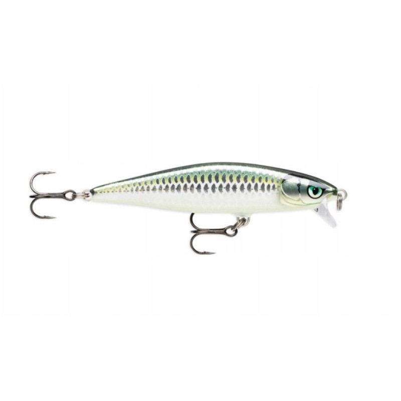 WOBLER RAPALA FLAT RAP 8CM / 7G FLR08-BLK
