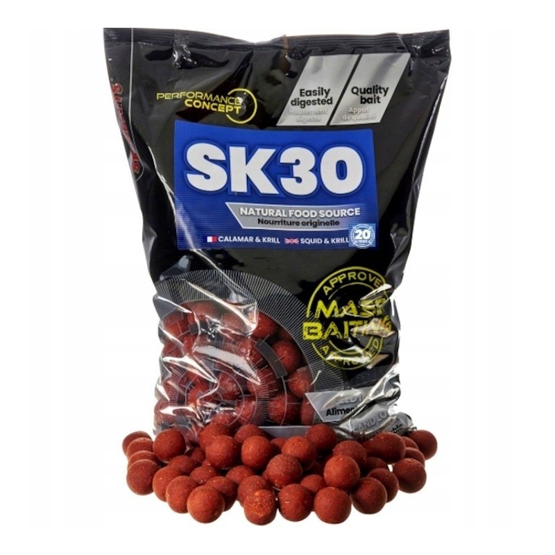Proteinowe Kulki Zanętowe Starbaits Performance Concept SK30 Karp 20mm 3kg 81821