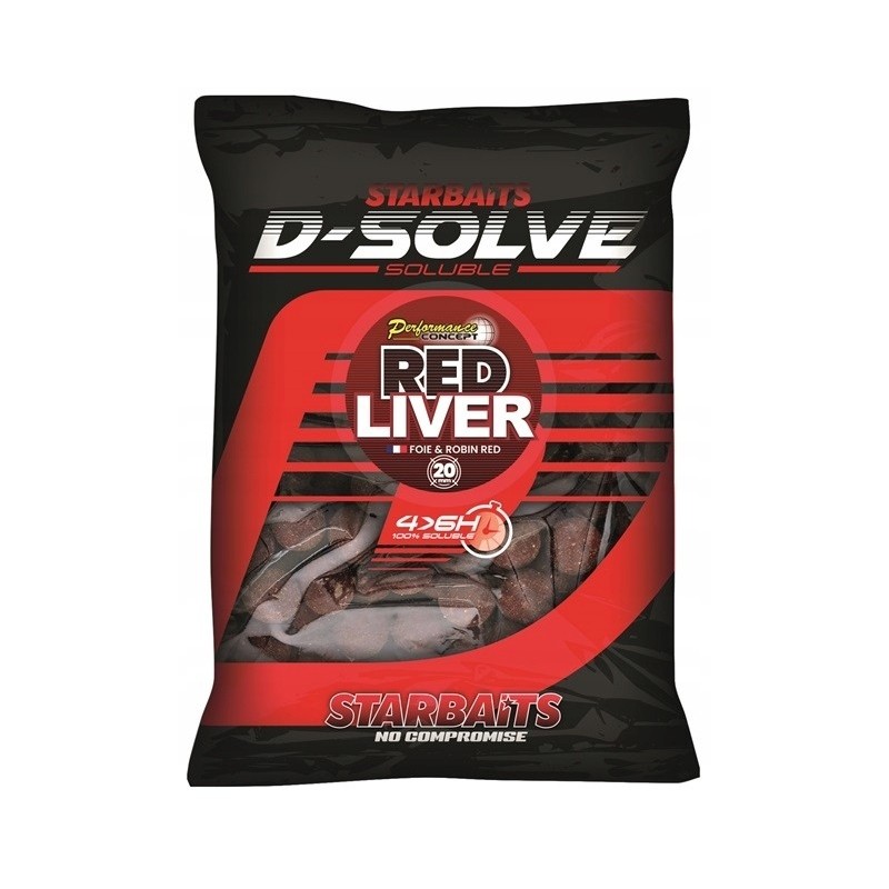 Starbaits Kulki Red Liver D-Solve 20mm 2,5kg 49171