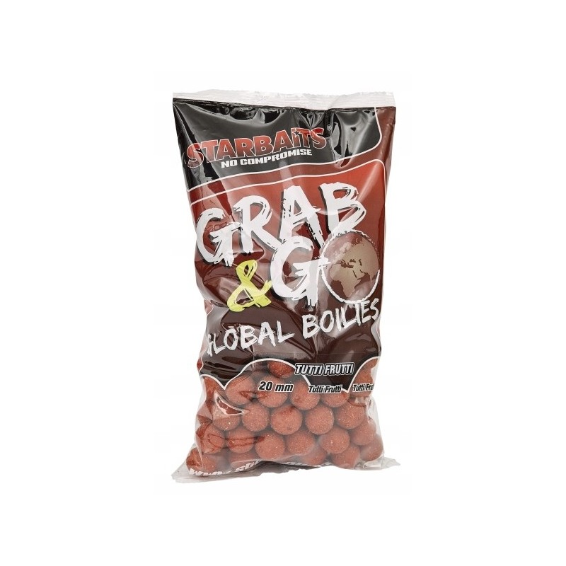 STARBAITS G&G GLOBAL KULKI PROTEINOWE 20mm 1kg TUTTI FRUTTI OWOCOWE 43059