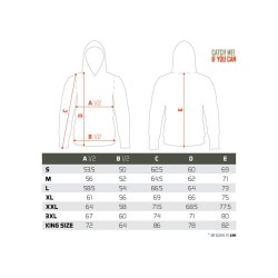 Bluza z kapturem Delphin Catch me CARP NX XXL 101004892