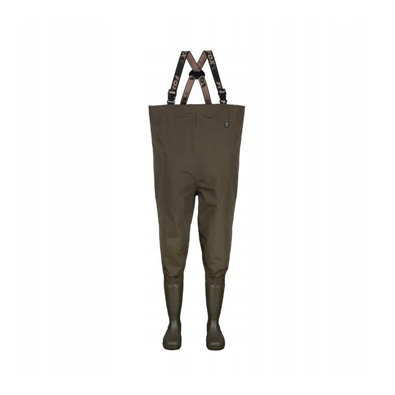 Fox Lightweight Lined Waders Khaki 11/45 SpodniobutySPINNING,NA KARPIE CFW184