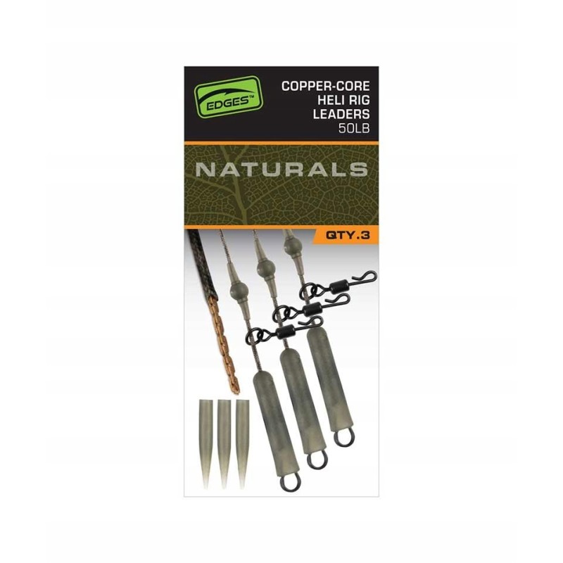 Fox EDGE Naturals Copper Core Heli Leaders CAC904