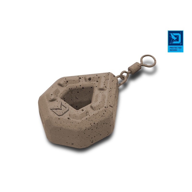 Ciężarek ołowiany Delphin CyberBARBED z otworem 40g 101003695