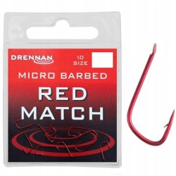 Haczyki Drennan Red Match 14 Na Ochotkę Feeder 10SZT HSRM014