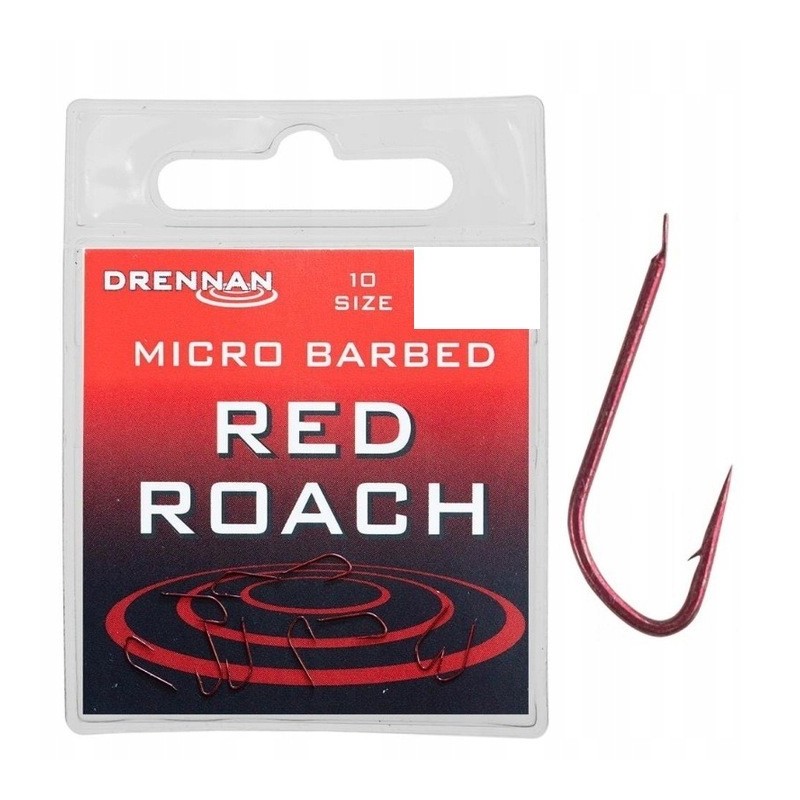 Haczyki Drennan Red Roach rozmiar 22 10szt. 69-034-022