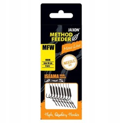 Przypon Jaxon Method Feeder z igłą MFW 10 Zyłka 0,20 10cm 8szt HY-MFW10