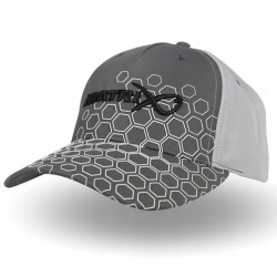 Czapka Wędkarska Z Daszkiem Matrix Hex Print Baseball Cap Grey GHH007