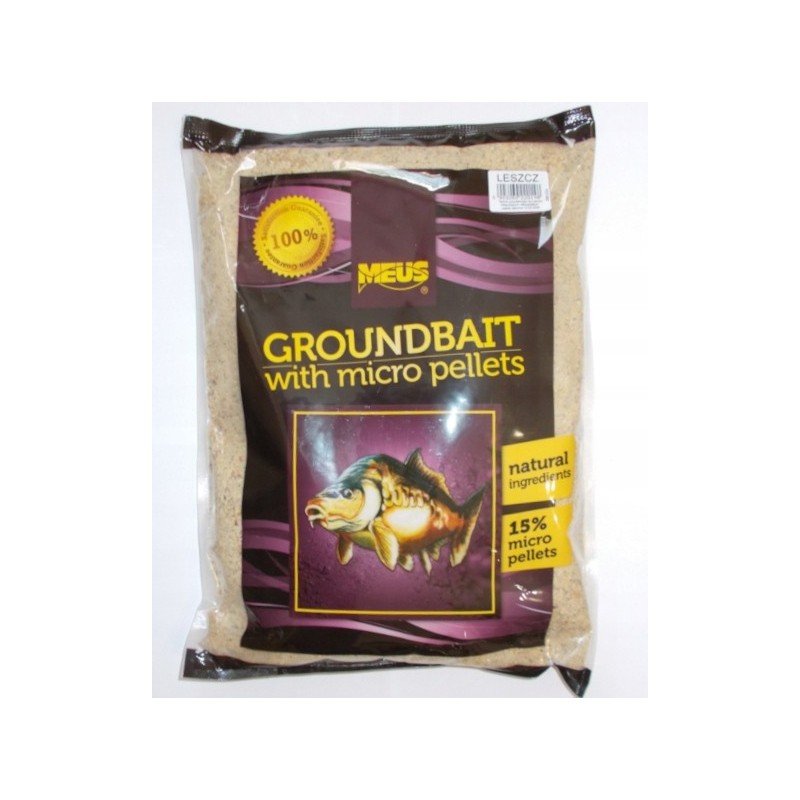 Zanęta z mikropelletem Leszcz 2,5kg ZMLCZA