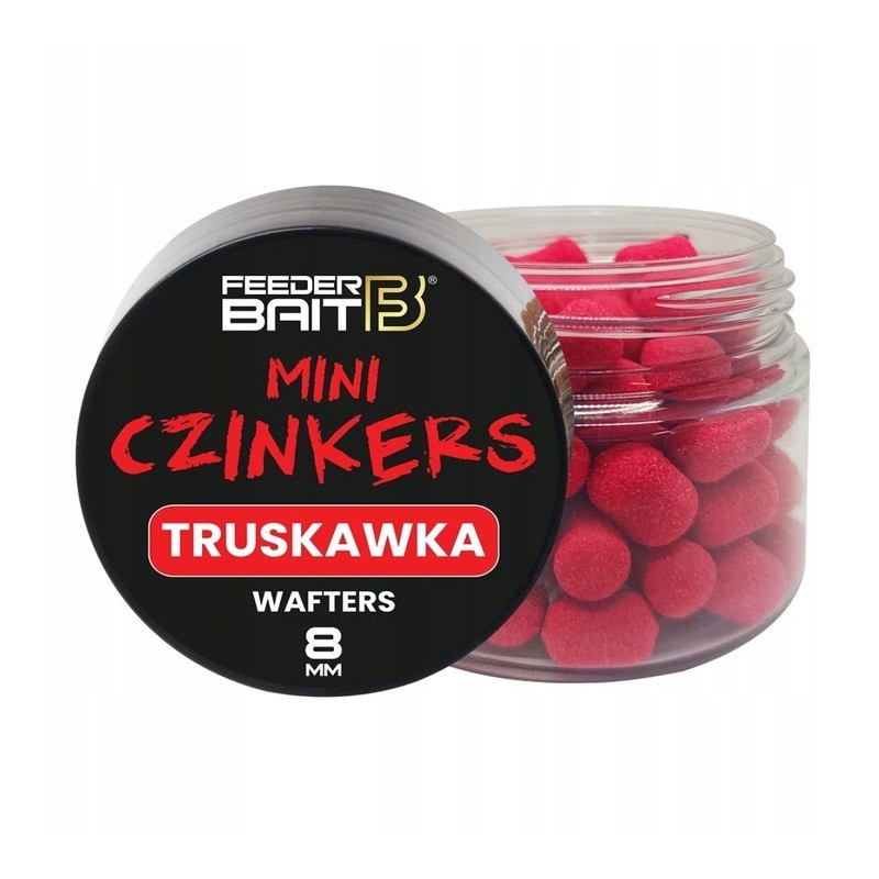 Przynęta Feeder Bait Mini Czinkers 8mm Truskawka 25ml FB42-4