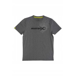 T-Shirt Matrix Hex Print T-Shirt Grey - roz. L GPR377