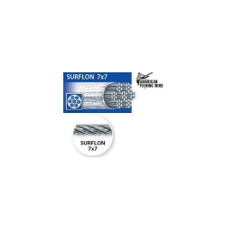 Przypon 7X7 Surflon Dragon 2 sztuki 25cm 9kg
