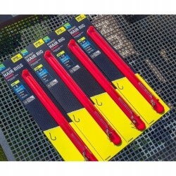 Przypony Preston KKH 38cm R12 0.24mm Z BAGNETEM IGŁĄ Do PelletU,WAGGLER,BOMB, P0160043